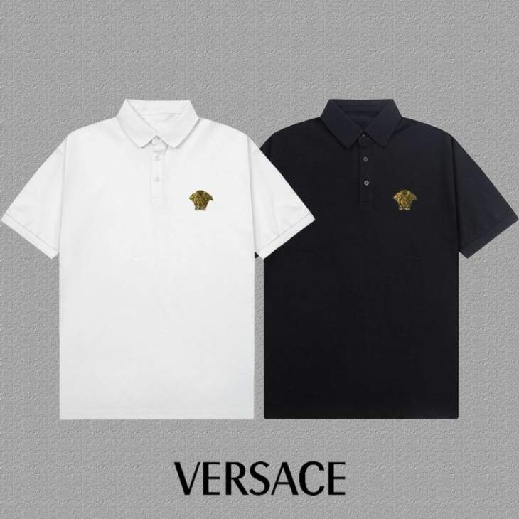 Picture of Versace Polo Shirts Short _SKUVersaceS-2XLxetr0125263